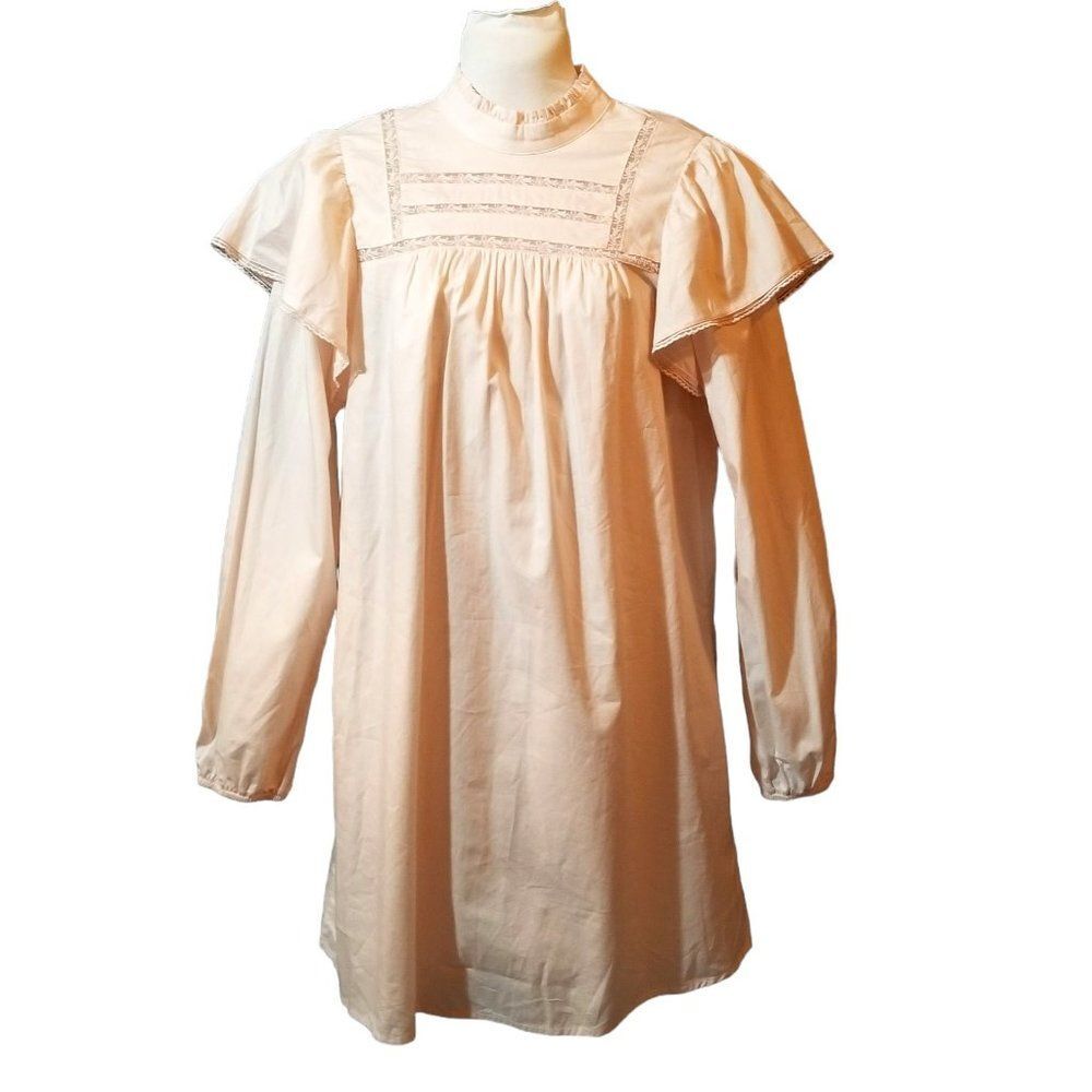 Wild Fable Pale Pink Cottage Victorian Prairie Core Dress Size S